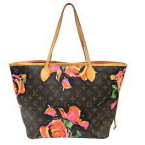 Louis Vuitton Neverfull Monogram Rose Pink Canvas Tote Bag